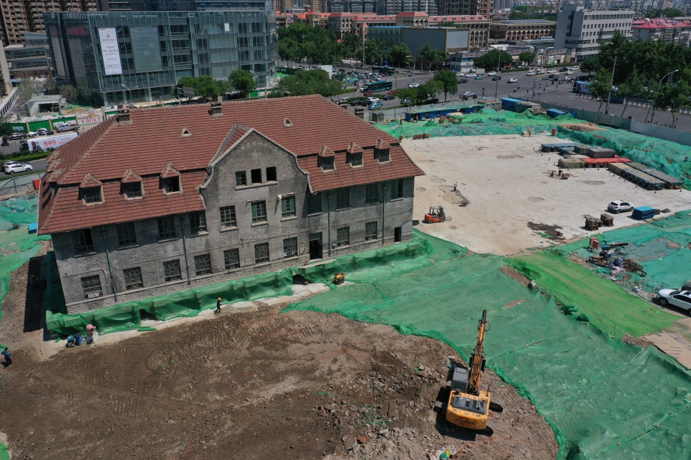 原天主教方濟圣母傳教修女會院成功平移到位